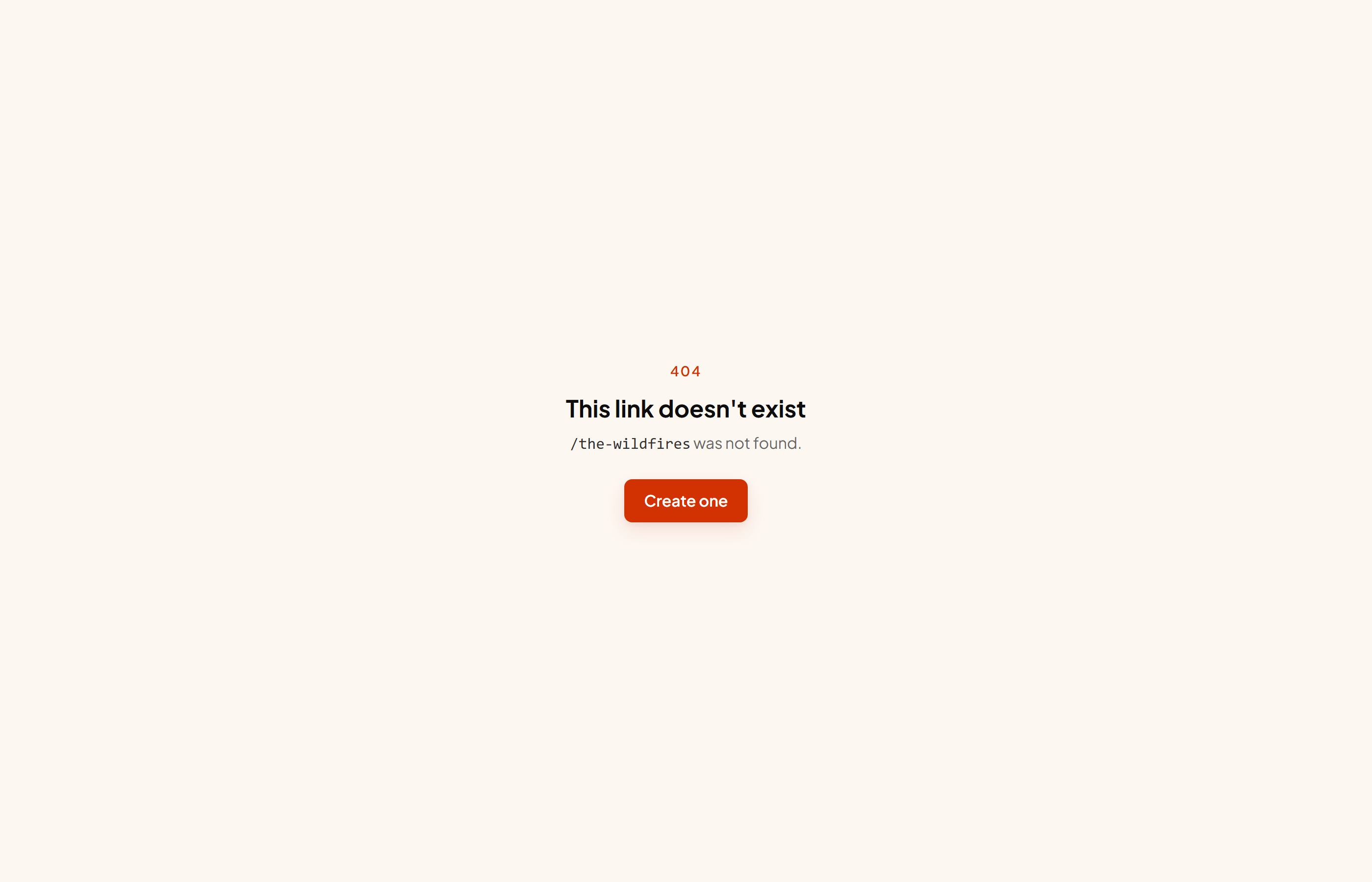 A live bio page.